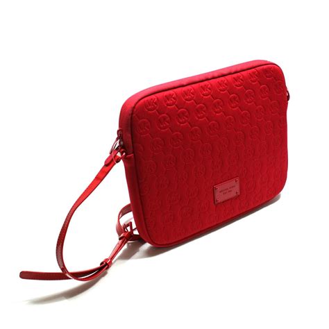 michael kors ipad sleeve red